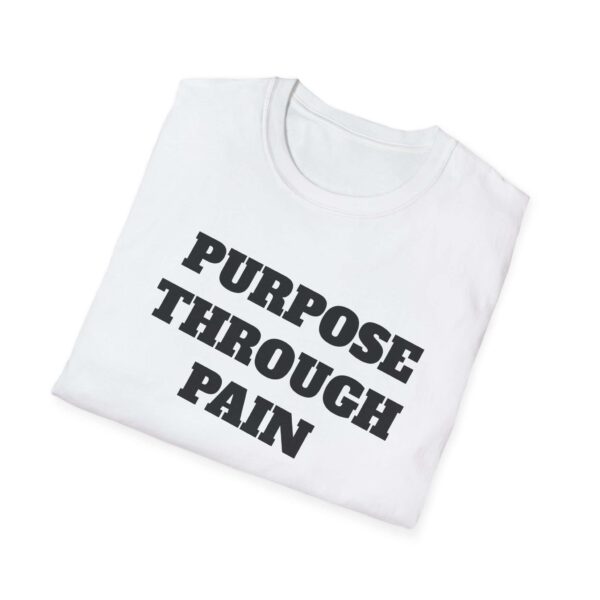 White "Purpose Through Pain" Empowerment Tee – Fight the Blight Edition - Image 4